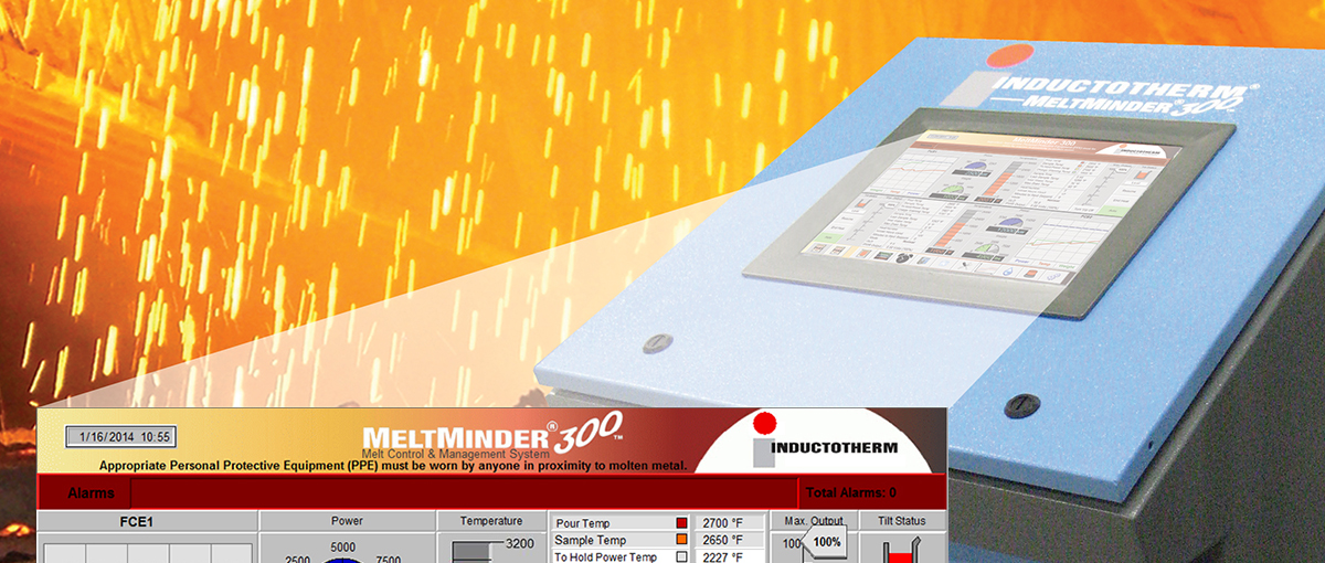 Inductotherm Meltminder 300 Melt Shop Control Management Systems